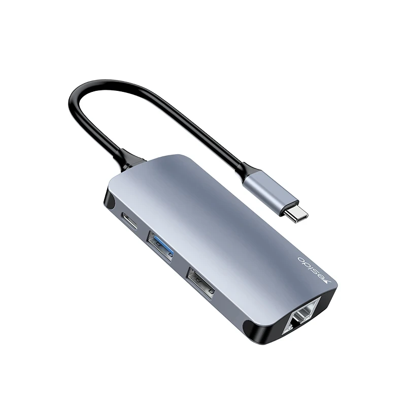 هاب 6 پورت USB-C یسیدو مدل HB15