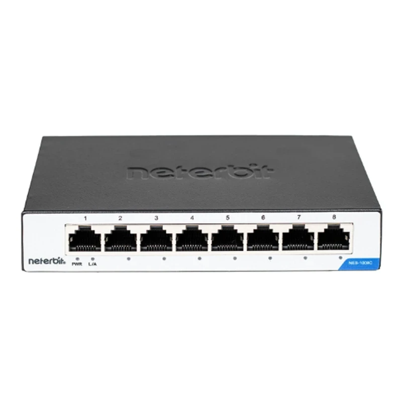 سوئیچ شبکه 8 پورت نتربیت مدل NES-1008C