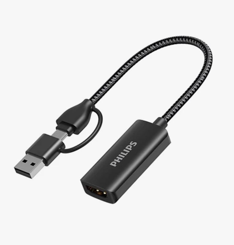 کارت کپچر اکسترنال فلزی HDMI برند PHILIPS مدل SWR1650F/93