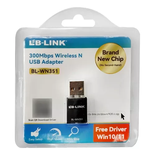 کارت شبکه USB ال بی لینک مدل WiFi Wireless Mini USB 300Mbps WN351