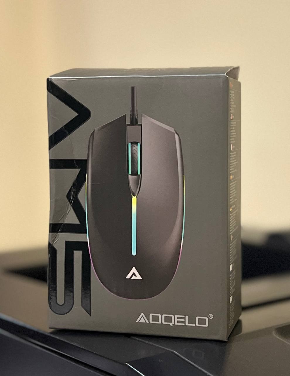 موس گیمینگ سیم دار AOQELO مدل AM5